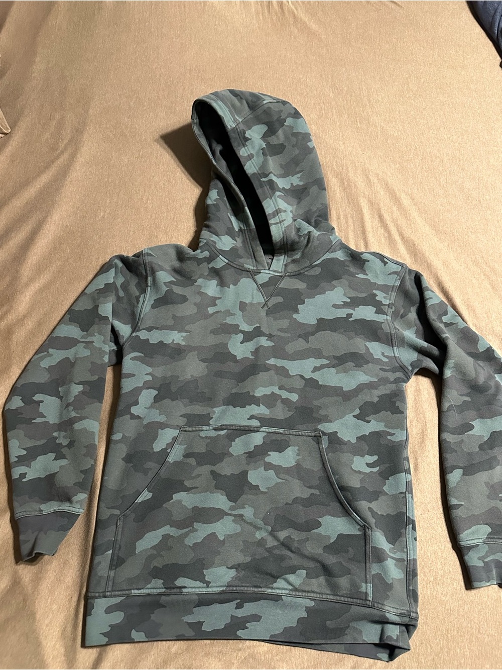 lululemon athletica Green Camo Hoodie